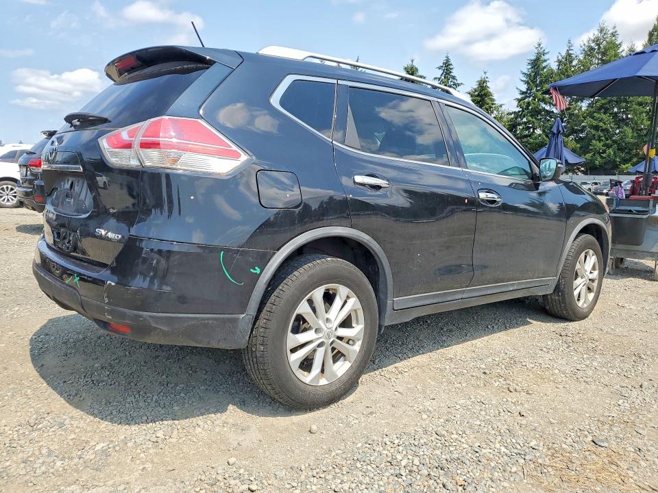 2016 Nissan Rogue მანქანა იყიდება აუქციონზე, vin: KNMAT2MVXGP698471, აუქციონის ნომერი: 61639566