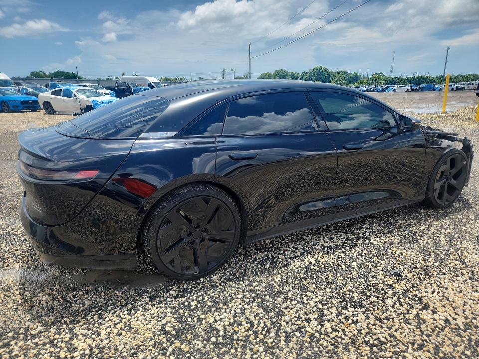 2022 Lucid Motors Air მანქანა იყიდება აუქციონზე, vin: 50EA1DAA0NA001906, აუქციონის ნომერი: 58967346