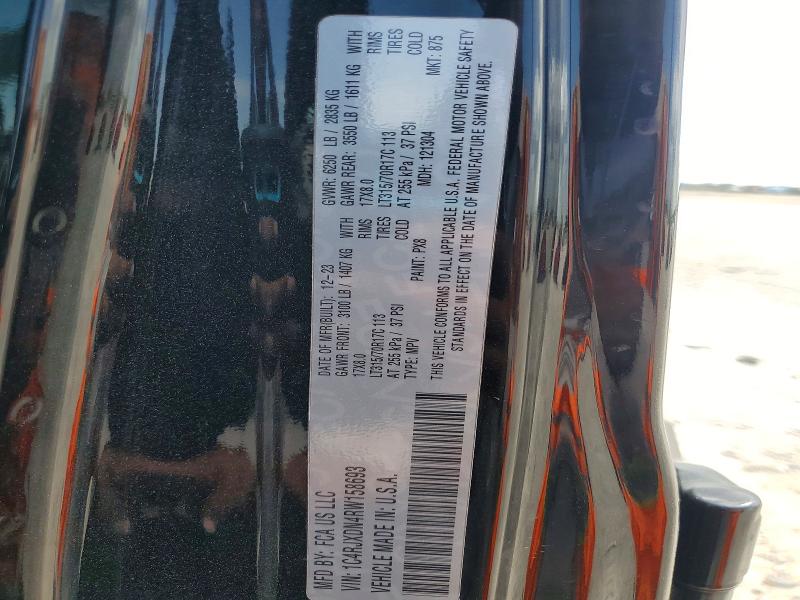 Aukcja sprzedaży 2024 Jeep Wrangler, vin: 1C4RJXDN4RW158693, numer aukcji: 60518056