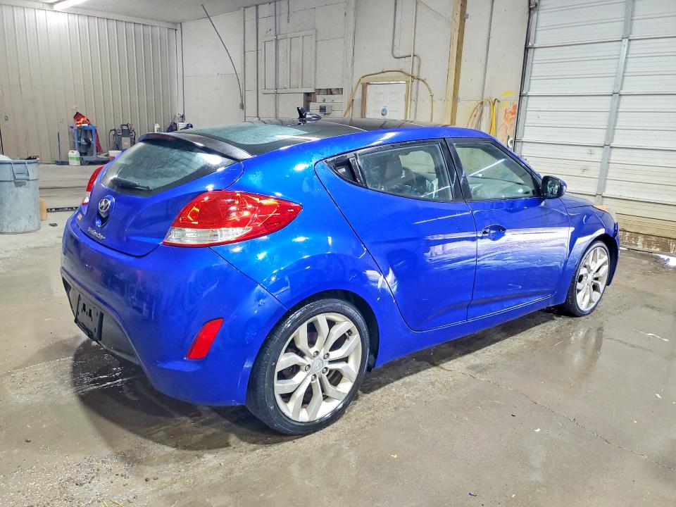 2013 Hyundai Veloster მანქანა იყიდება აუქციონზე, vin: KMHTC6AD4DU169876, აუქციონის ნომერი: 60376676