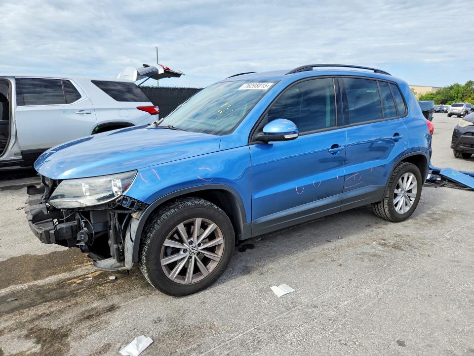 Aukcja sprzedaży 2017 Volkswagen Tiguan, vin: WVGAV7AX9HK054161, numer aukcji: 76293015