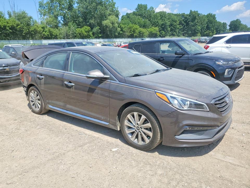 2015 Hyundai Sonata მანქანა იყიდება აუქციონზე, vin: 5NPE34AF5FH251681, აუქციონის ნომერი: 85631805