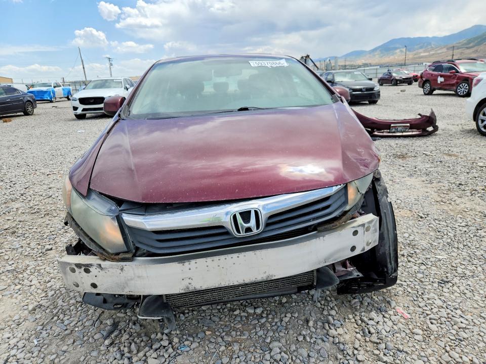 Продаж на аукціоні авто 2012 Honda Civic, vin: 2HGFB2F92CH505481, номер лоту: 59370866