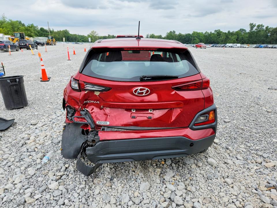 62341586 :رقم المزاد ، KM8K12AA9MU662291 vin ، 2021 Hyundai Kona مزاد بيع