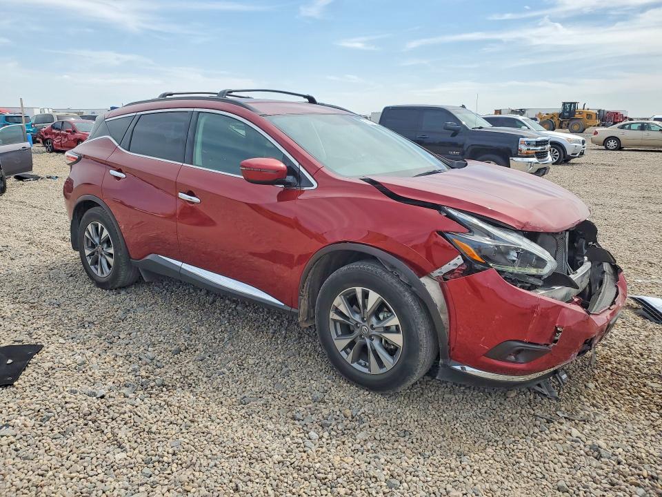 63037706 :رقم المزاد ، 5N1AZ2MG8JN162472 vin ، 2018 Nissan Murano مزاد بيع