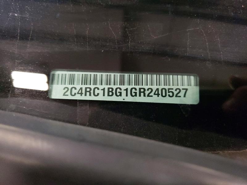 Продаж на аукціоні авто 2016 Chrysler Town & Country, vin: 2C4RC1BG1GR240527, номер лоту: 60120676