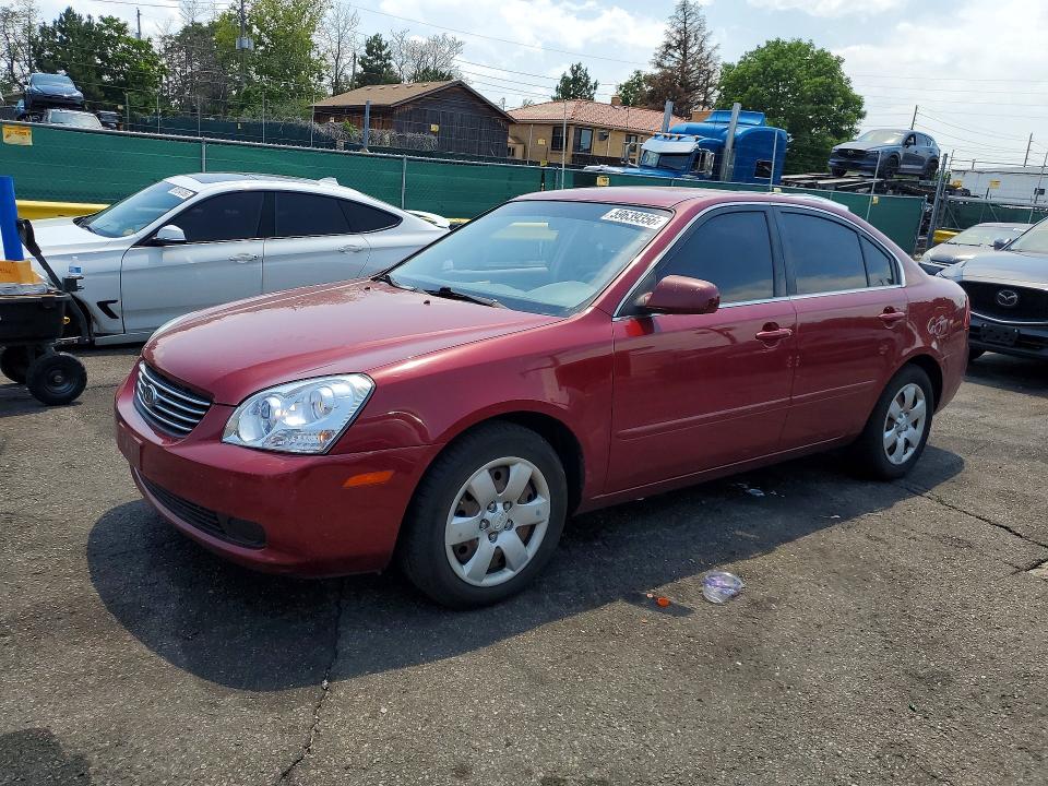 2007 Kia Optima მანქანა იყიდება აუქციონზე, vin: KNAGE123875137596, აუქციონის ნომერი: 59639356