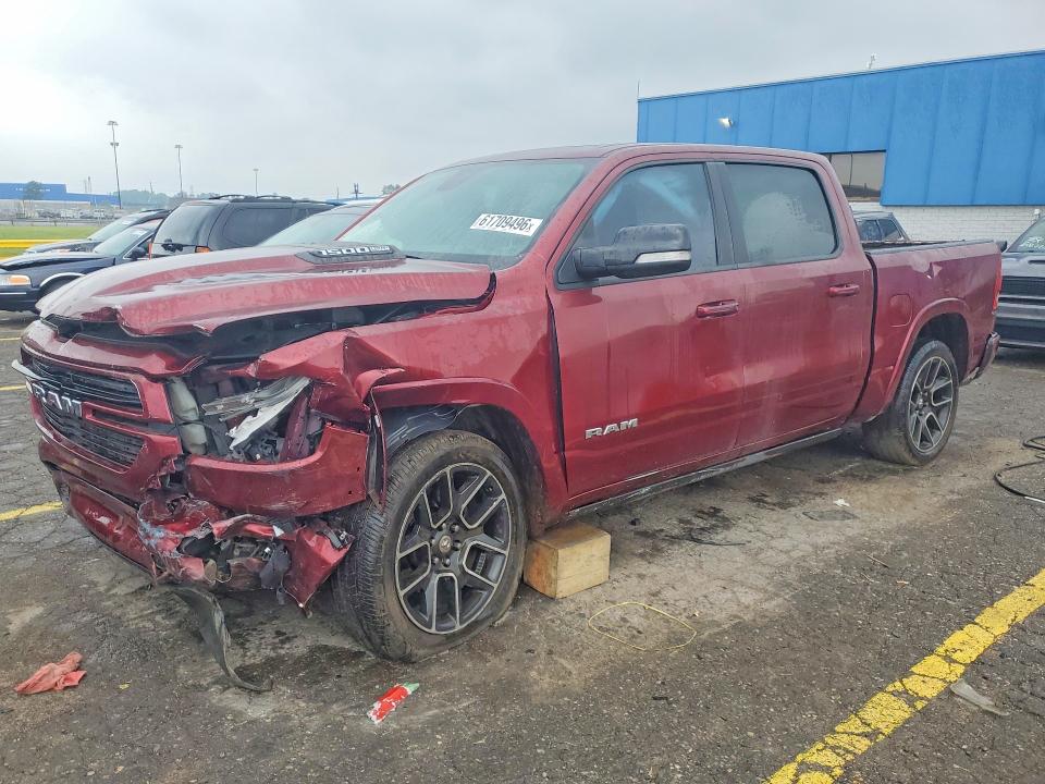 61709496 :رقم المزاد ، 1C6SRFJT0KN610925 vin ، 2019 Ram 1500 مزاد بيع