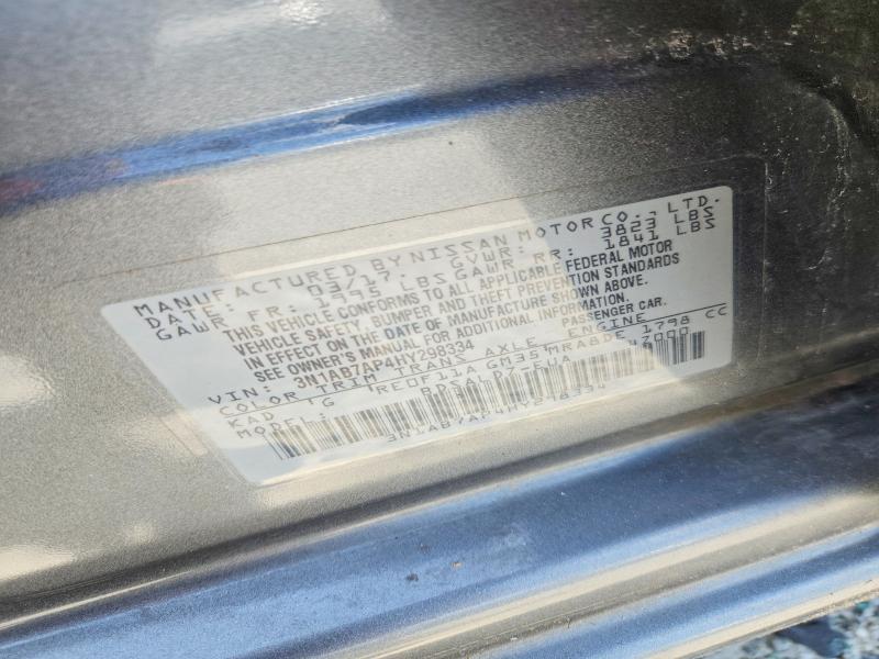 Aukcja sprzedaży 2017 Nissan Sentra, vin: 3N1AB7AP4HY298334, numer aukcji: 61757086