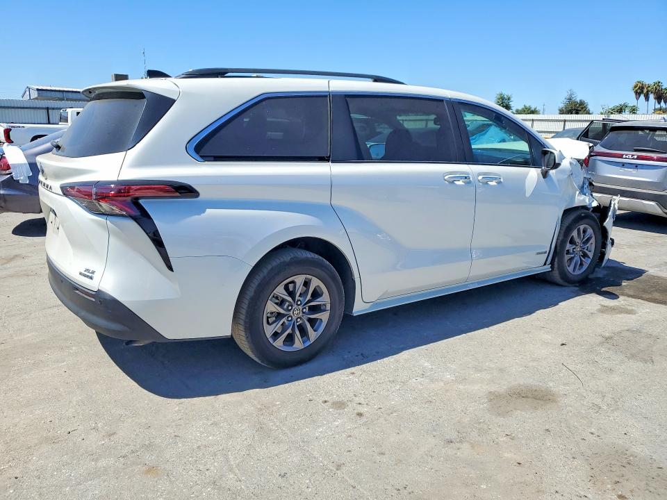 Aukcja sprzedaży 2021 Toyota Sienna, vin: 5TDJRKECXMS058130, numer aukcji: 60875136