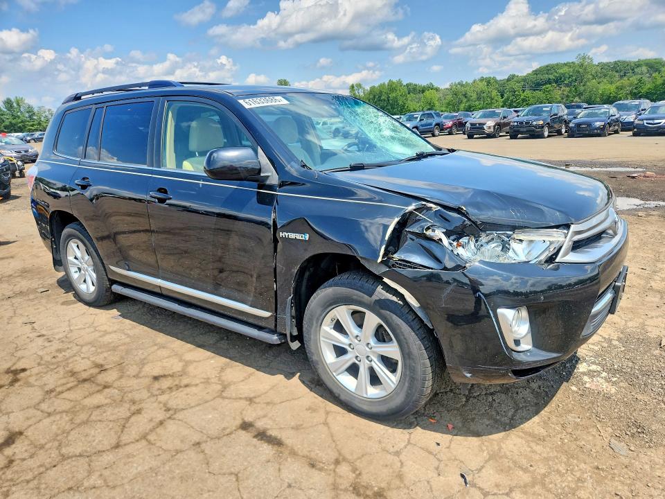 2012 Toyota Highlander მანქანა იყიდება აუქციონზე, vin: JTEBC3EH1C2009911, აუქციონის ნომერი: 61633686