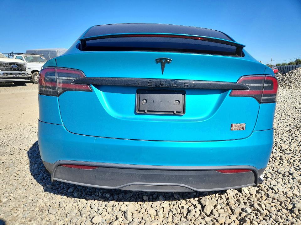 Aukcja sprzedaży 2022 Tesla Model X, vin: 7SAXCBE61NF357357, numer aukcji: 63523416