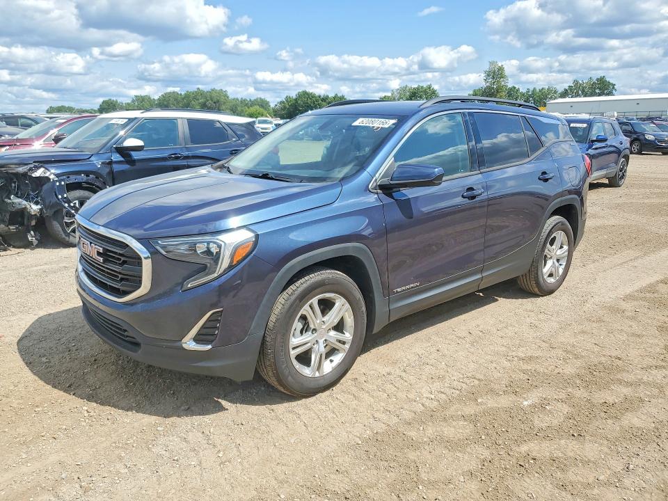 62080166 :رقم المزاد ، 3GKALTEV0JL384372 vin ، 2018 Gmc Terrain مزاد بيع