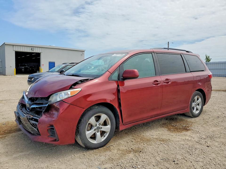 2019 Toyota Sienna მანქანა იყიდება აუქციონზე, vin: 5TDKZ3DC2KS983946, აუქციონის ნომერი: 61811156