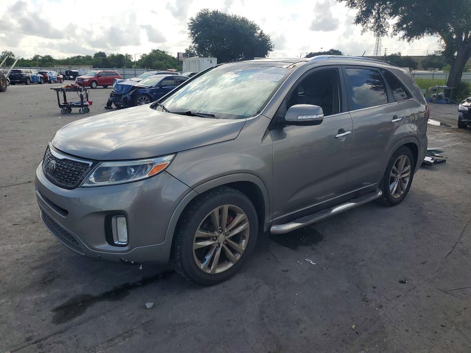 2014 Kia Sorento მანქანა იყიდება აუქციონზე, vin: 5XYKW4A74EG446860, აუქციონის ნომერი: 62450516