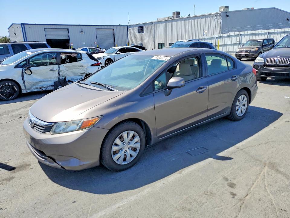 Продажа на аукционе авто 2012 Honda Civic, vin: 19XFB2F57CE316476, номер лота: 60033216