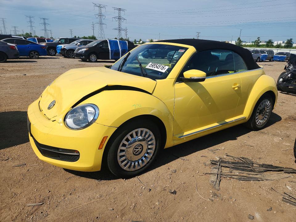 2013 Volkswagen Beetle მანქანა იყიდება აუქციონზე, vin: 3VW5X7AT6DM821459, აუქციონის ნომერი: 59854516