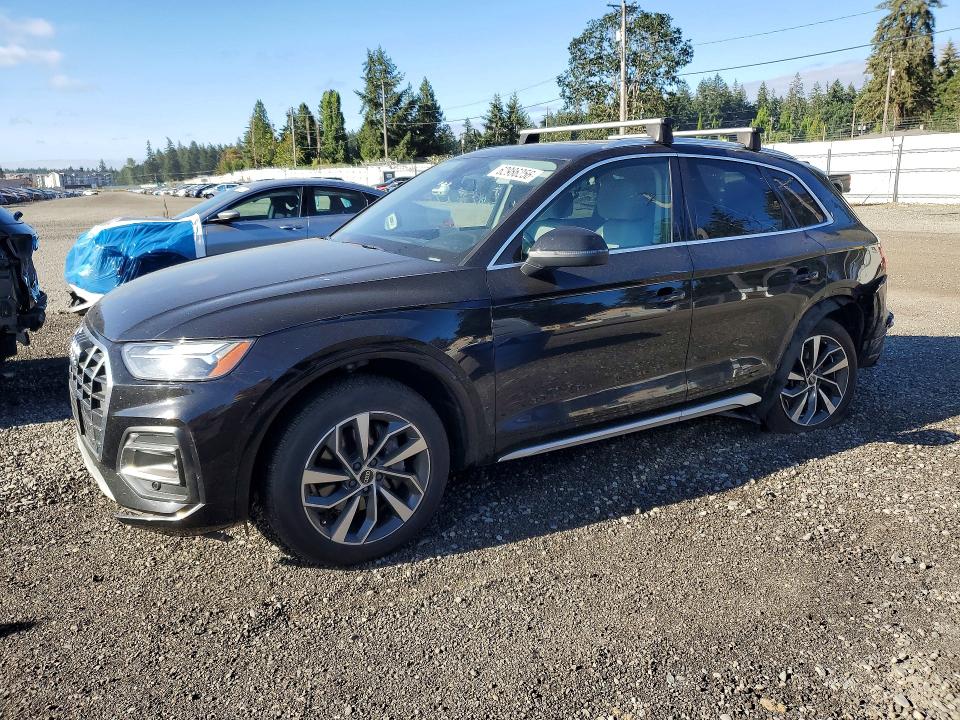 2021 Audi Q5 მანქანა იყიდება აუქციონზე, vin: WA1BAAFY4M2106755, აუქციონის ნომერი: 62986256