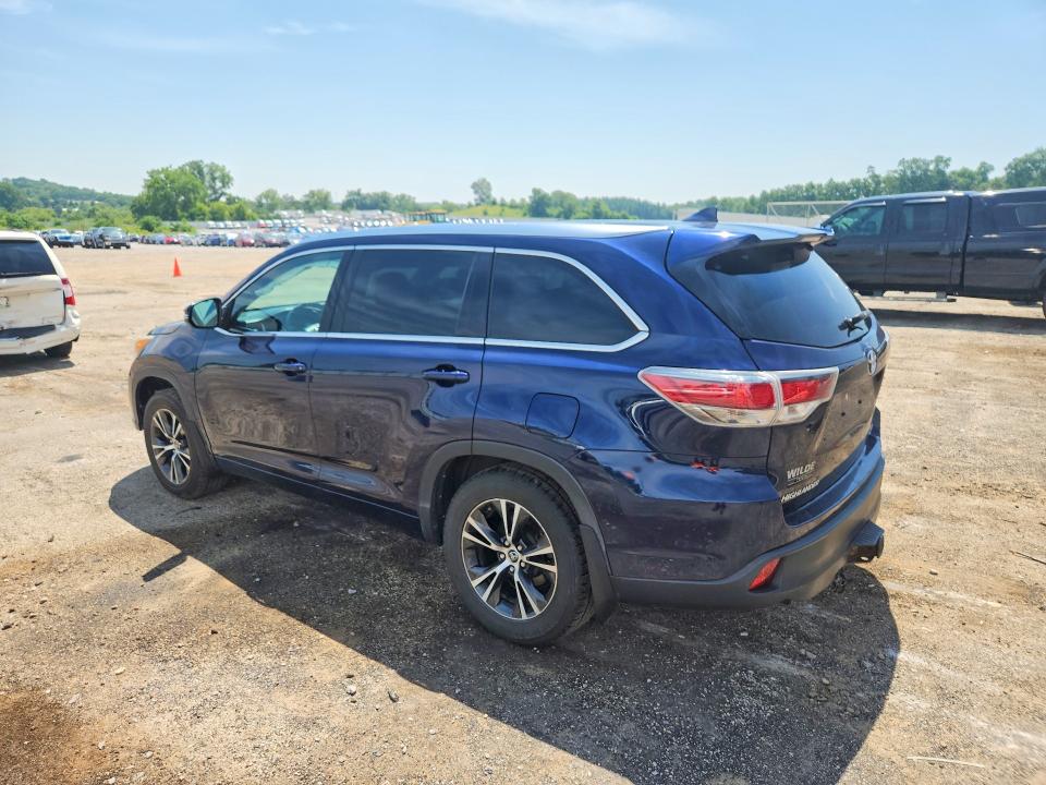 Aukcja sprzedaży 2016 Toyota Highlander, vin: 5TDJKRFH3GS232289, numer aukcji: 59999426