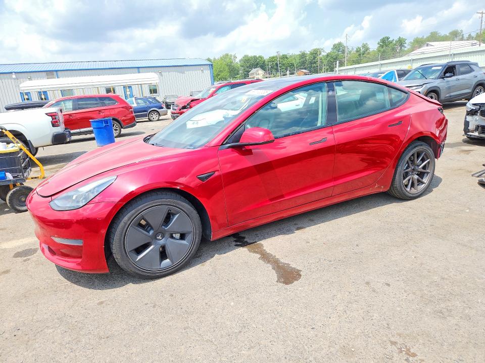 2021 Tesla Model 3 მანქანა იყიდება აუქციონზე, vin: 5YJ3E1EA9MF982107, აუქციონის ნომერი: 59172036