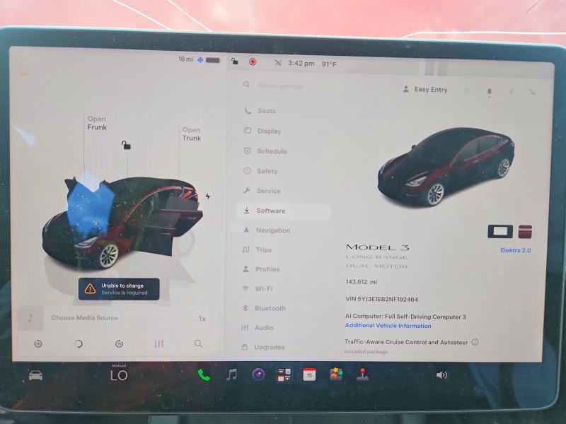 Aukcja sprzedaży 2022 Tesla Model 3, vin: 5YJ3E1EB2NF192464, numer aukcji: 61108416