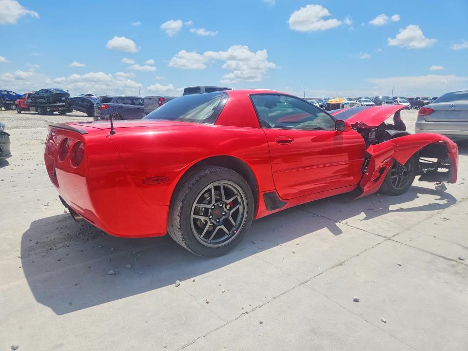 59596166 :رقم المزاد ، 1G1YY12S515106991 vin ، 2001 Chevrolet Corvette مزاد بيع
