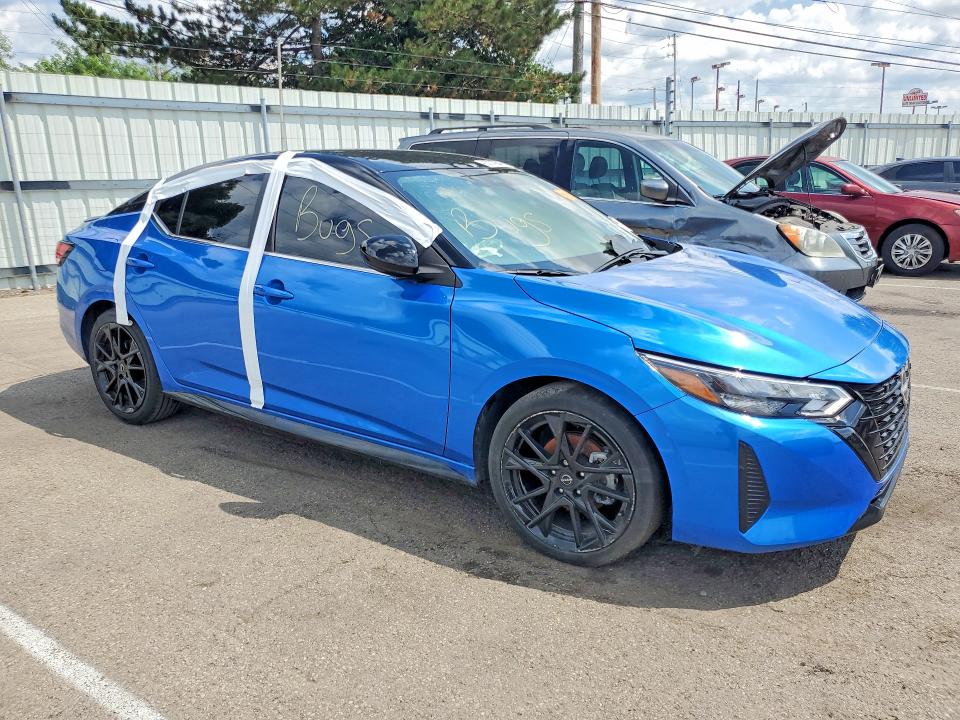 60270646 :رقم المزاد ، 3N1AB8DV8SY334159 vin ، 2025 Nissan Sentra مزاد بيع