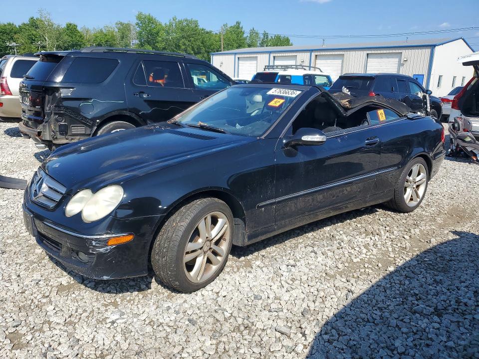 2007 Mercedes-benz Clk მანქანა იყიდება აუქციონზე, vin: WDBTK56F27T080604, აუქციონის ნომერი: 57636636