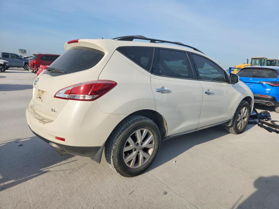 Продажа на аукционе авто 2012 Nissan Murano, vin: JN8AZ1MU9CW113352, номер лота: 59611786
