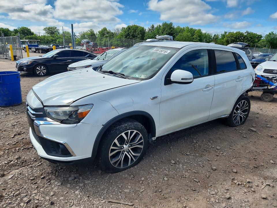 2018 Mitsubishi Outlander Sport მანქანა იყიდება აუქციონზე, vin: JA4AP3AU5JU023314, აუქციონის ნომერი: 59615016
