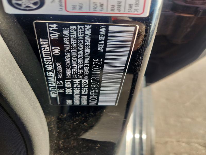Aukcja sprzedaży 2015 Mercedes-benz E, vin: WDDHF5KB6FB110728, numer aukcji: 62675106