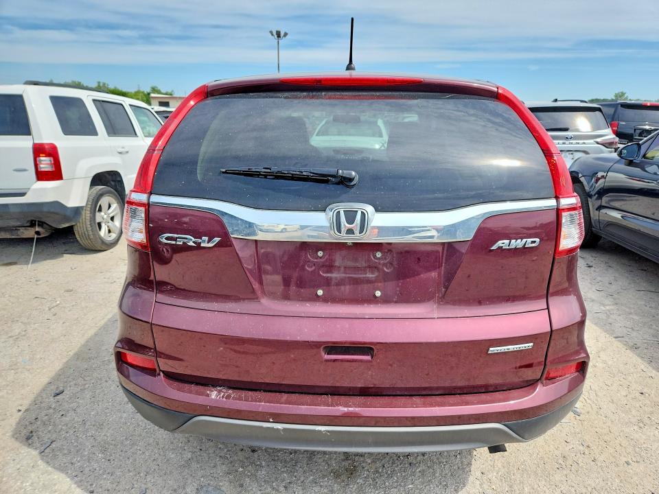 Продаж на аукціоні авто 2016 Honda Cr-v, vin: 5J6RM4H47GL044655, номер лоту: 60088816