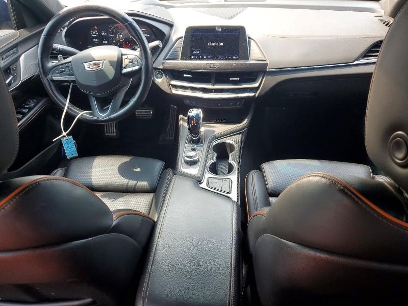 2022 Cadillac Ct4-v მანქანა იყიდება აუქციონზე, vin: 1G6DH5RL8N0117694, აუქციონის ნომერი: 62647606