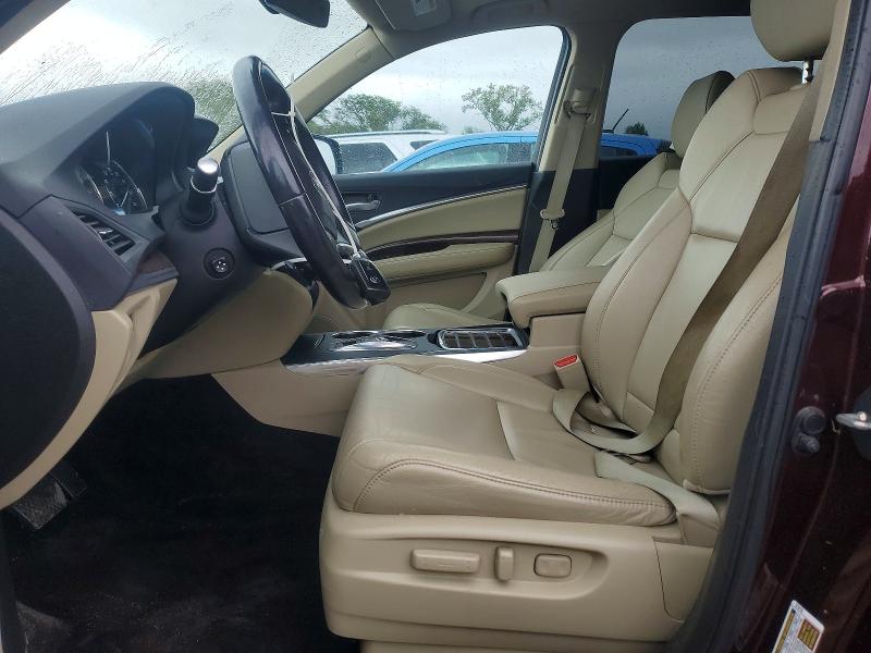 63130126 :رقم المزاد ، 5FRYD4H53HB006076 vin ، 2017 Acura Mdx مزاد بيع