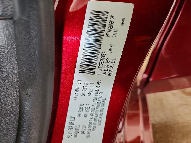61230776 :رقم المزاد ، 1C3CCCAB1FN634892 vin ، 2015 Chrysler 200 مزاد بيع