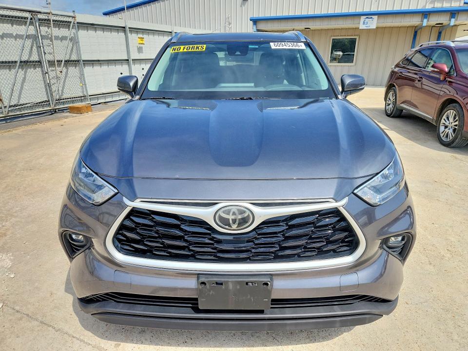 60945366 :رقم المزاد ، 5TDGZRAHXLS007410 vin ، 2020 Toyota Highlander مزاد بيع