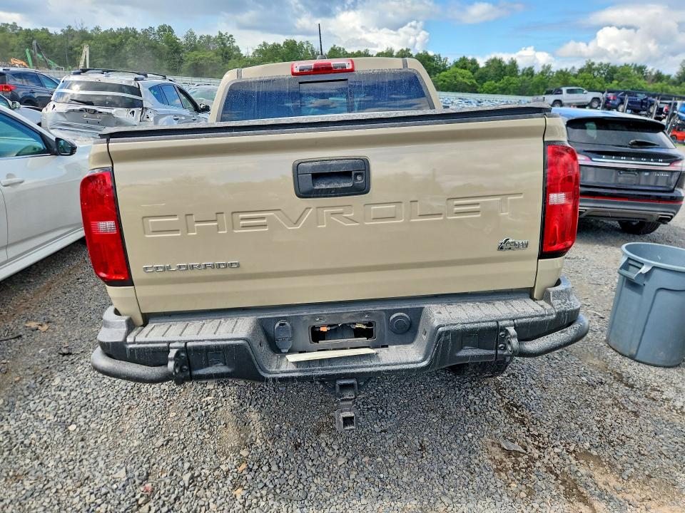 Продаж на аукціоні авто 2022 Chevrolet Colorado, vin: 1GCGTEEN5N1102550, номер лоту: 62864696