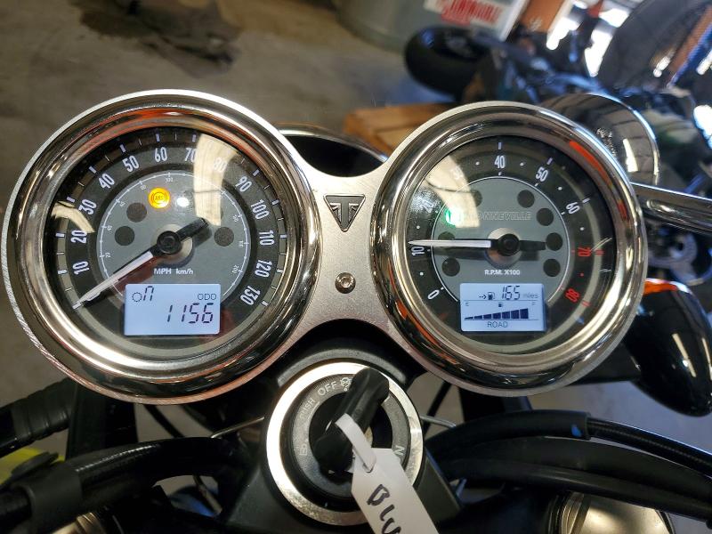 60186776 :رقم المزاد ، SMTD10G79RTBP5347 vin ، 2024 Triumph Motorcycle Bonneville مزاد بيع