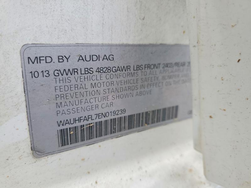 Продажа на аукционе авто 2014 Audi A4, vin: WAUHFAFL7EN019239, номер лота: 61507456