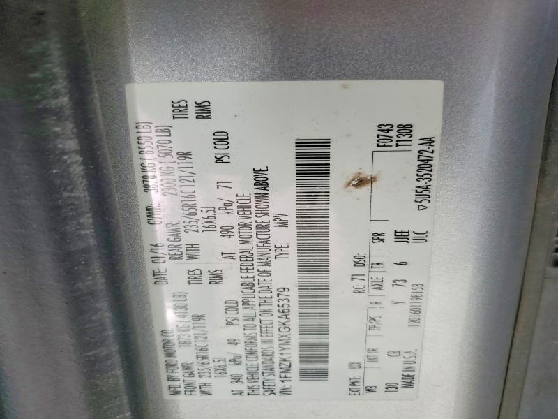 Aukcja sprzedaży 2016 Ford Transit, vin: 1FMZK1YMXGKA65379, numer aukcji: 63749816