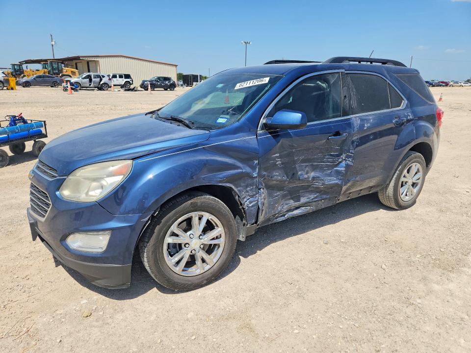 2016 Chevrolet Equinox მანქანა იყიდება აუქციონზე, vin: 2GNALCEK1G6308889, აუქციონის ნომერი: 62111206