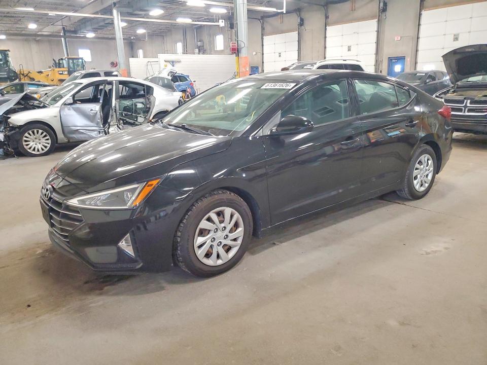 61361626 :رقم المزاد ، 5NPD74LF5KH424817 vin ، 2019 Hyundai Elantra مزاد بيع