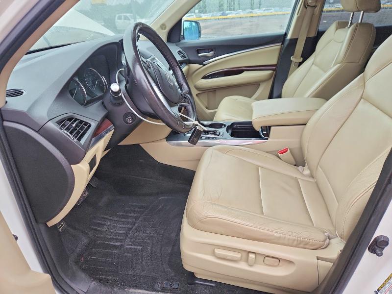 2015 Acura Mdx მანქანა იყიდება აუქციონზე, vin: 5FRYD4H25FB002744, აუქციონის ნომერი: 59344916