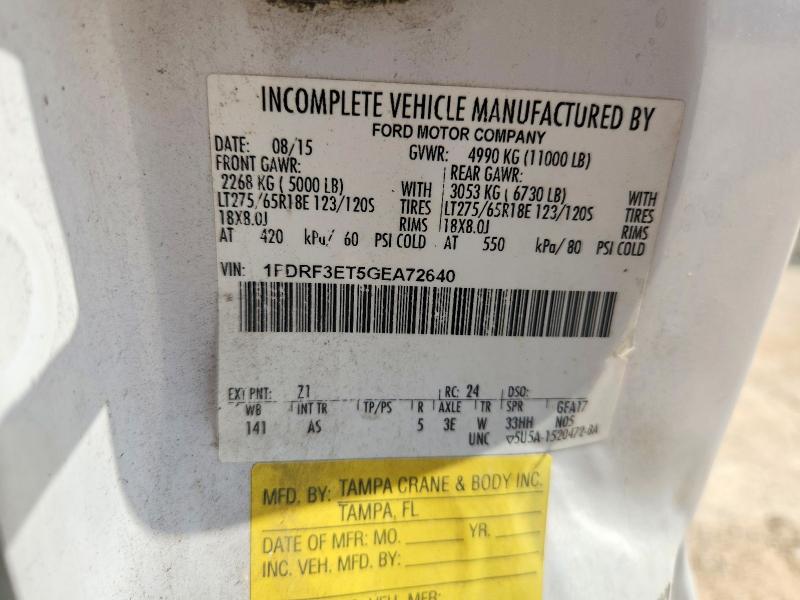 Продажа на аукционе авто 2016 Ford F350, vin: 1FDRF3ET5GEA72640, номер лота: 60057026