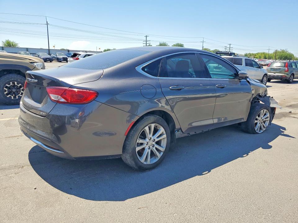 2015 Chrysler 200 მანქანა იყიდება აუქციონზე, vin: 1C3CCCAB0FN709422, აუქციონის ნომერი: 59604076