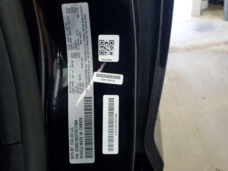 60924406 :رقم المزاد ، 2C4RC1BG2TR277984 vin ، 2026 Chrysler Pacifica مزاد بيع
