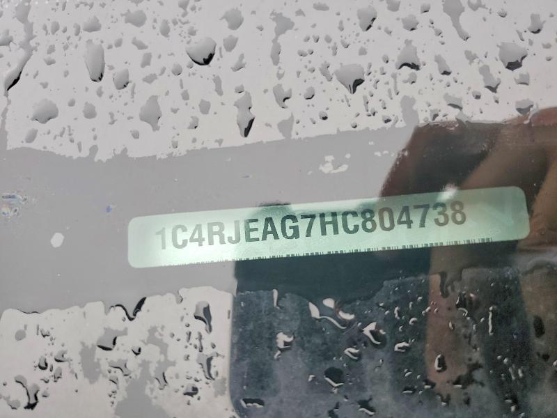 61501046 :رقم المزاد ، 1C4RJEAG7HC804738 vin ، 2017 Jeep Grand Cherokee مزاد بيع