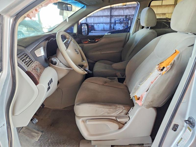 62237846 :رقم المزاد ، JN8AE2KP3B9012674 vin ، 2011 Nissan Quest مزاد بيع