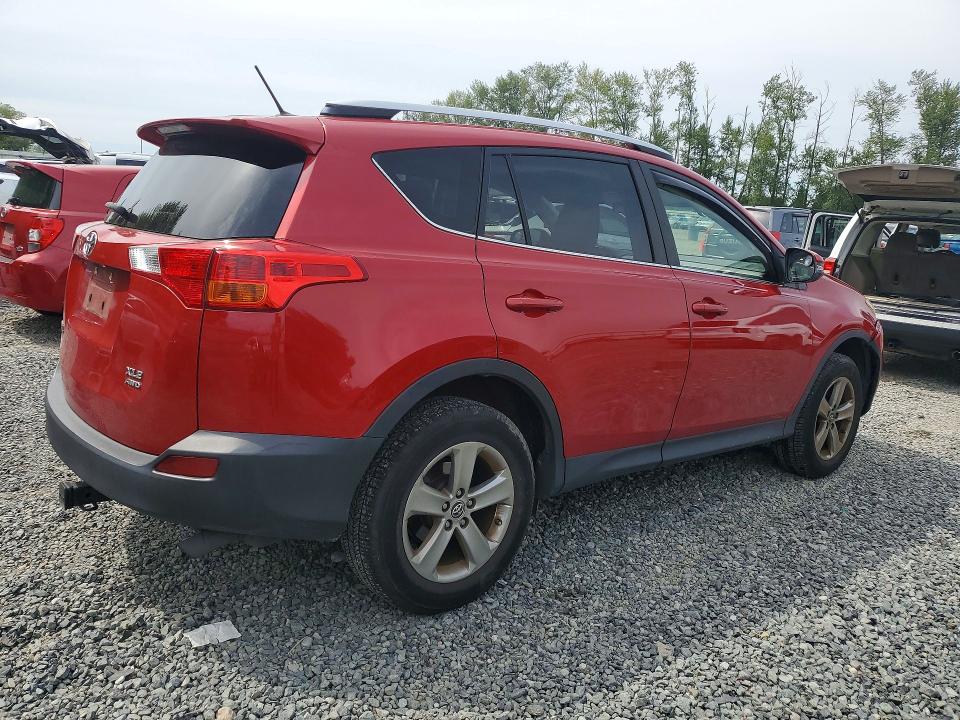 2015 Toyota Rav4 მანქანა იყიდება აუქციონზე, vin: JTMRFREVXFD153002, აუქციონის ნომერი: 62009856