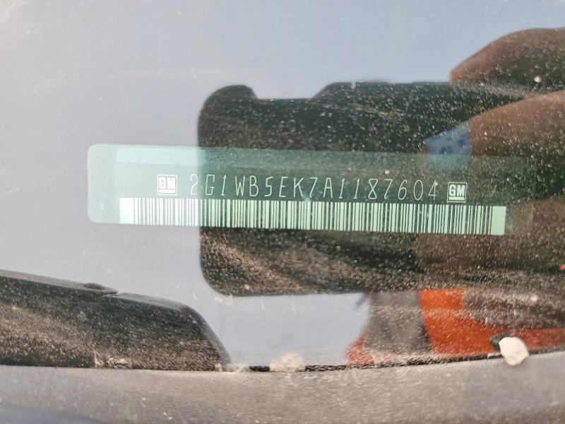 59404956 :رقم المزاد ، 2G1WB5EK7A1187604 vin ، 2010 Chevrolet Impala مزاد بيع